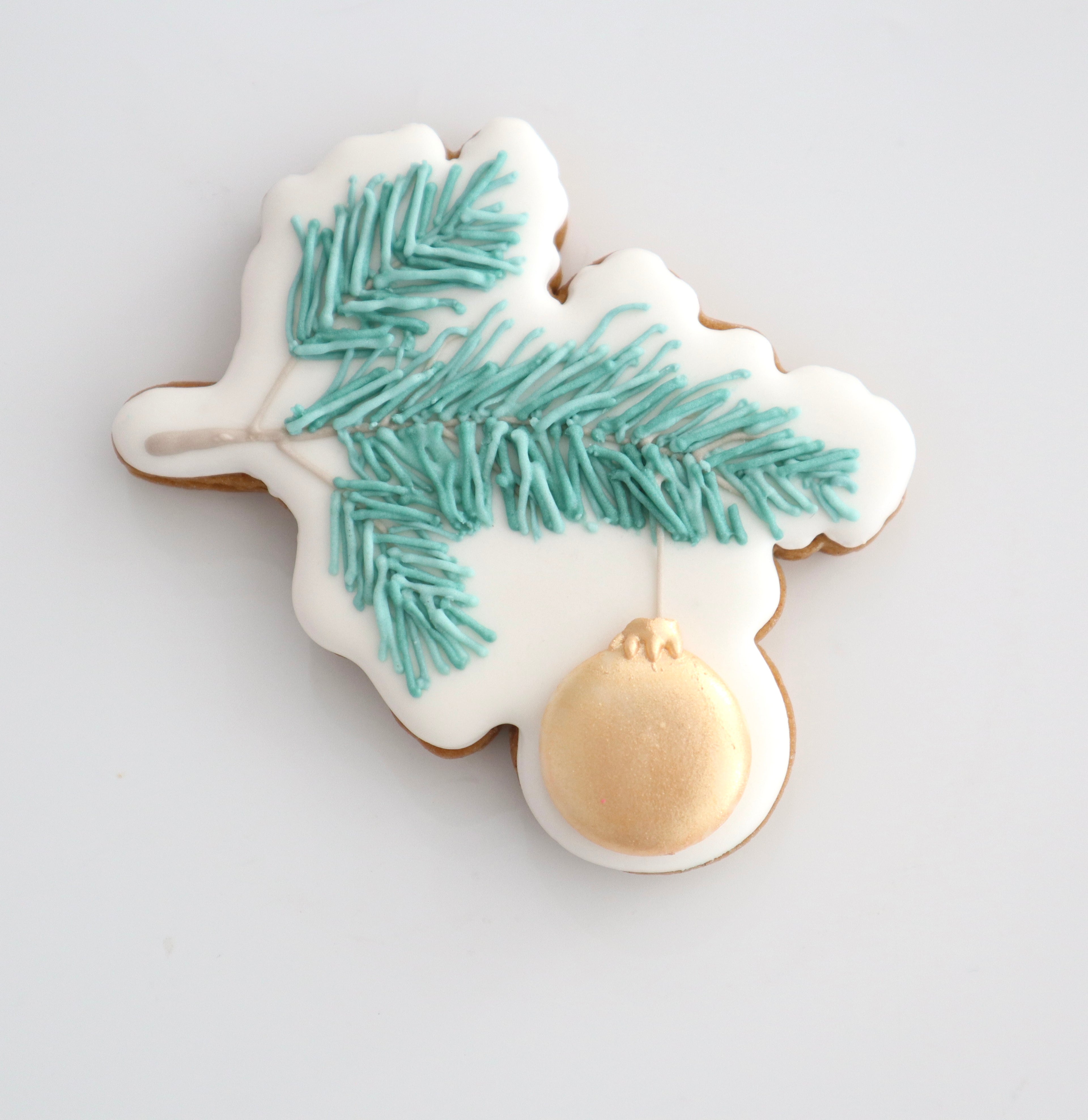 Branch with Ornament STL Cookie Cutter File