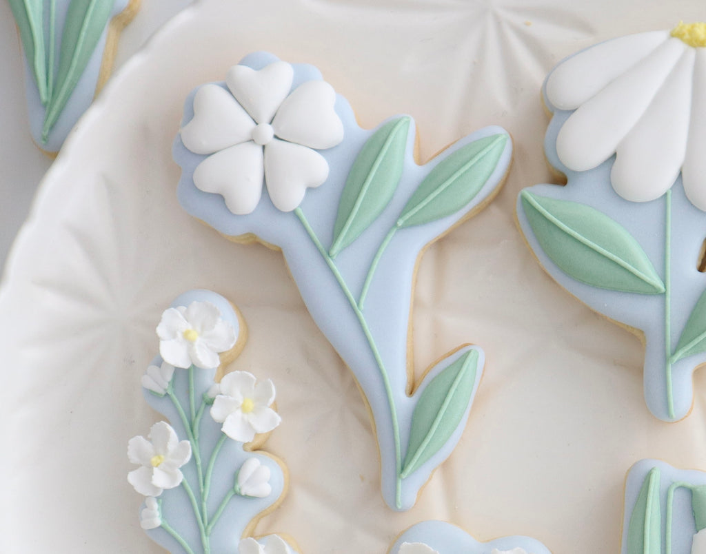 Floral Stem 2 STL Cookie Cutter File