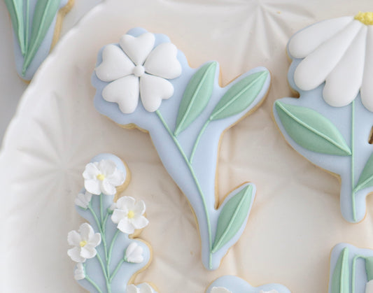 Floral Stem 2 STL Cookie Cutter File