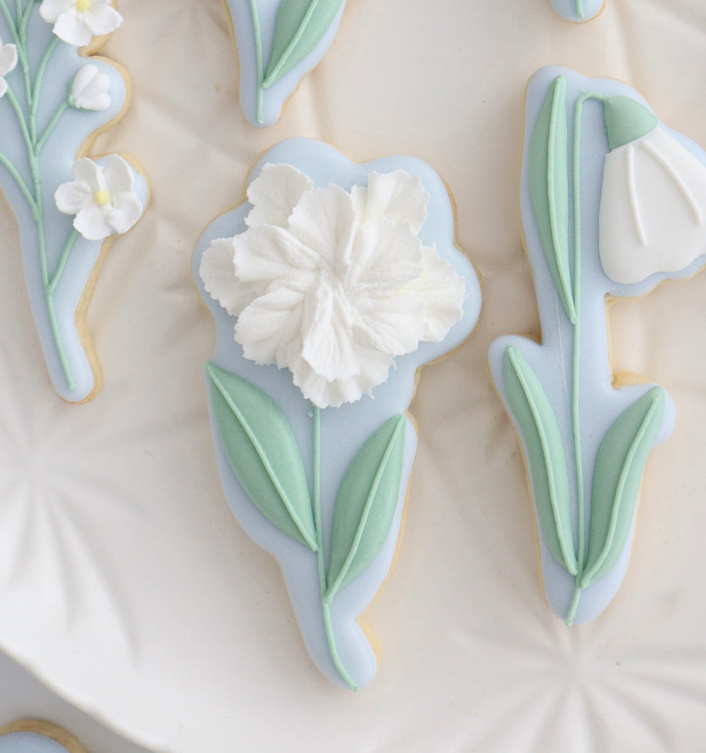 Floral Stem 3 STL Cookie Cutter File