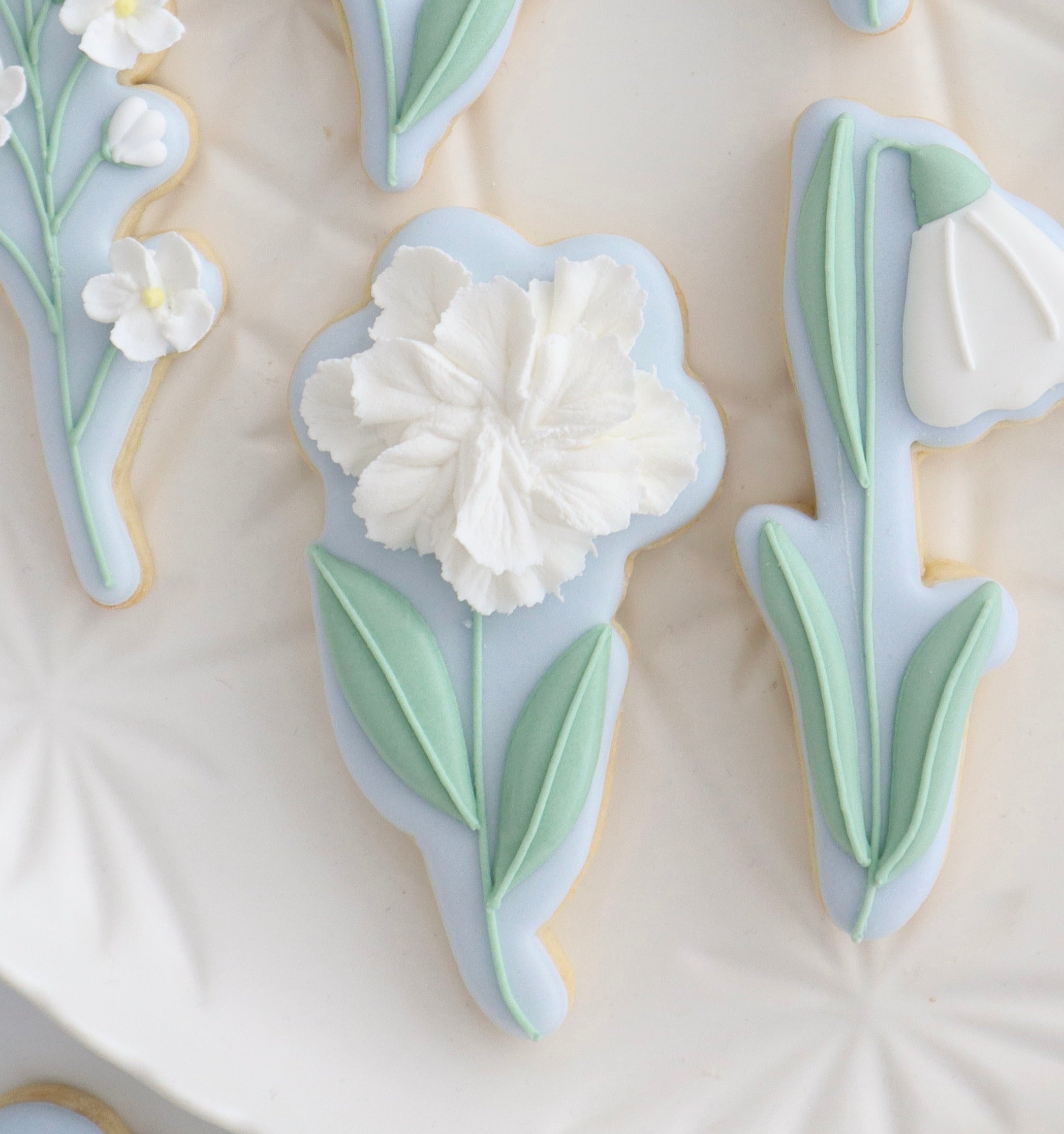 Floral Stem 3 STL Cookie Cutter File