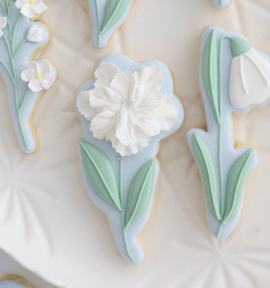 Floral Stem 3 STL Cookie Cutter File