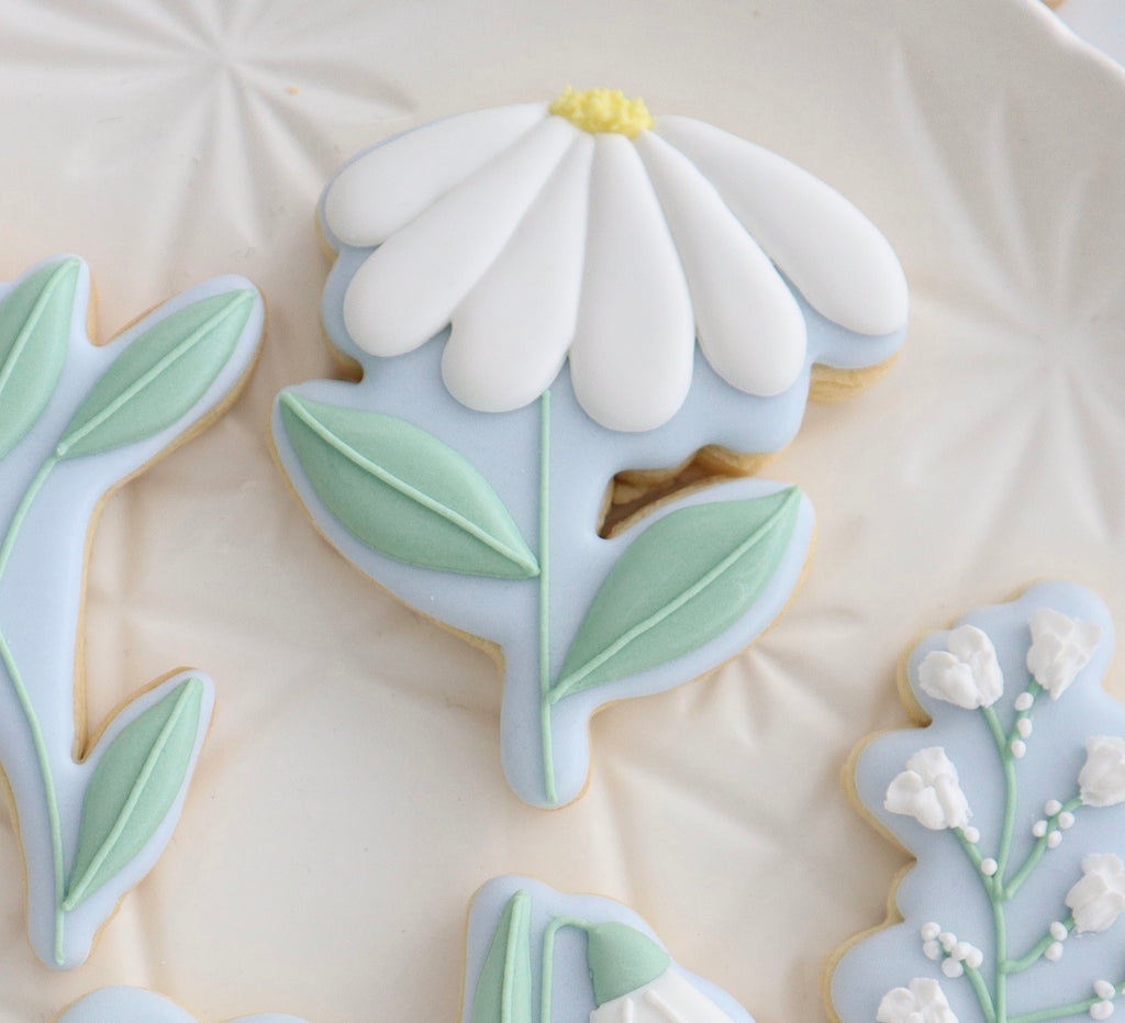 Floral Stem 4 STL Cookie Cutter File