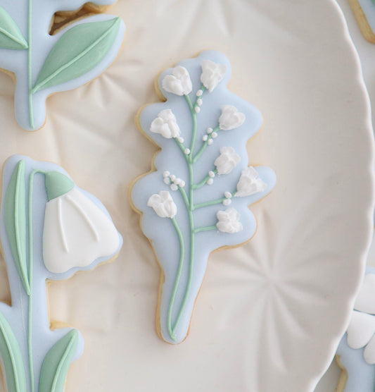 Floral Stem 6 STL Cookie Cutter File