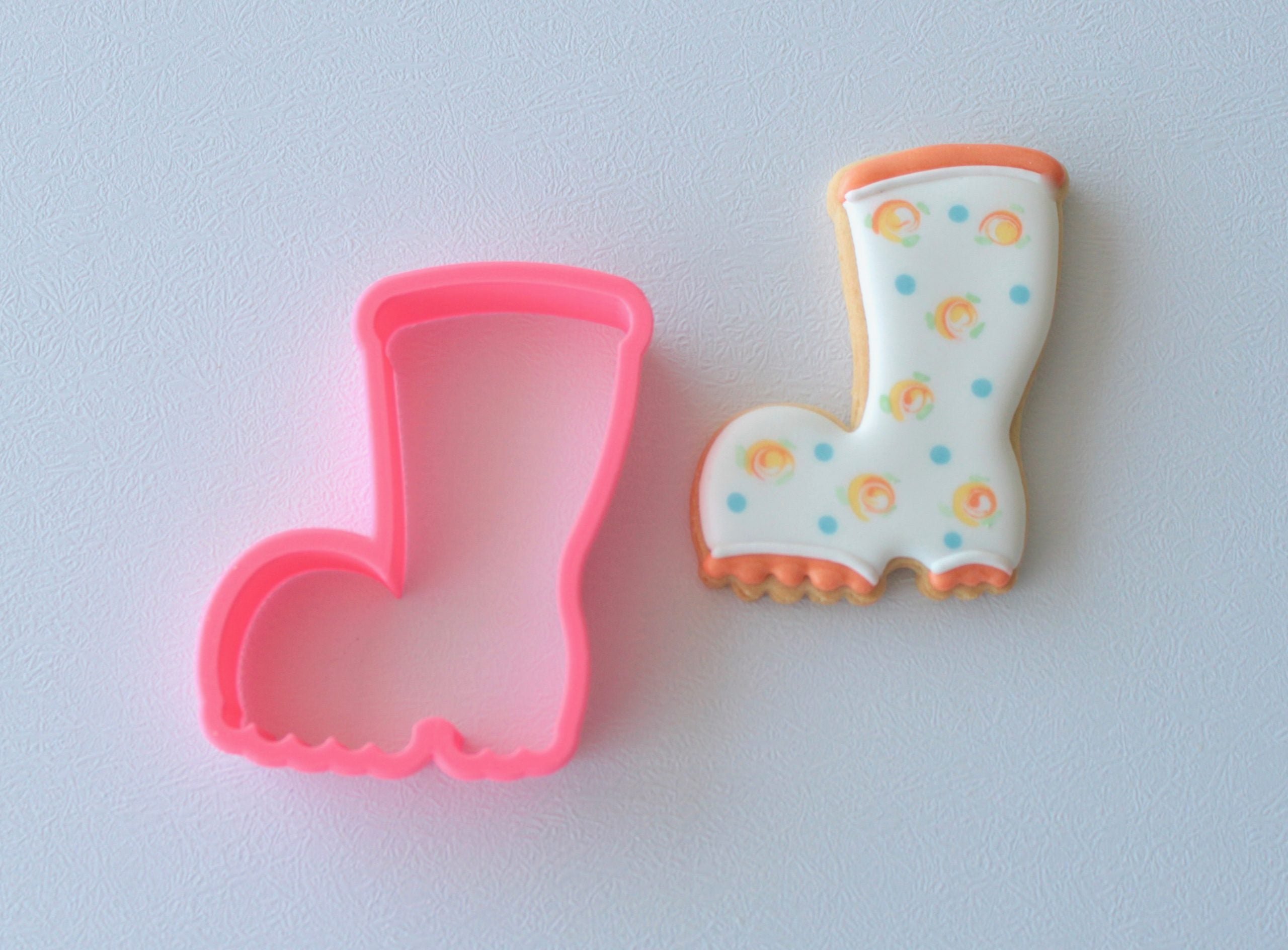 Gumboot STL Cookie Cutter File
