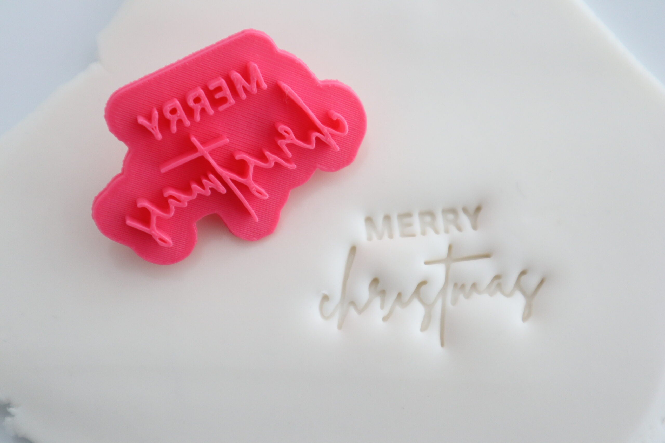 Merry Christmas Mixed Font 50mm