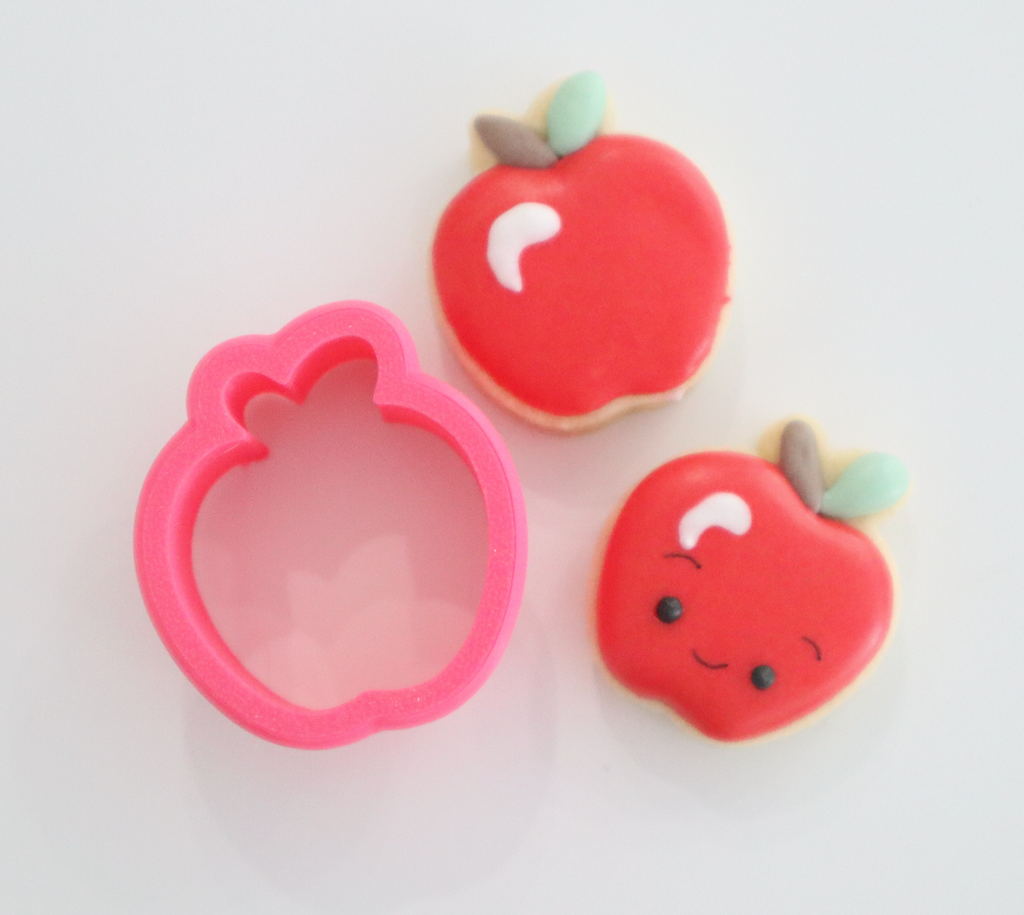 Teeny Tiny Apple STL Cookie Cutter File