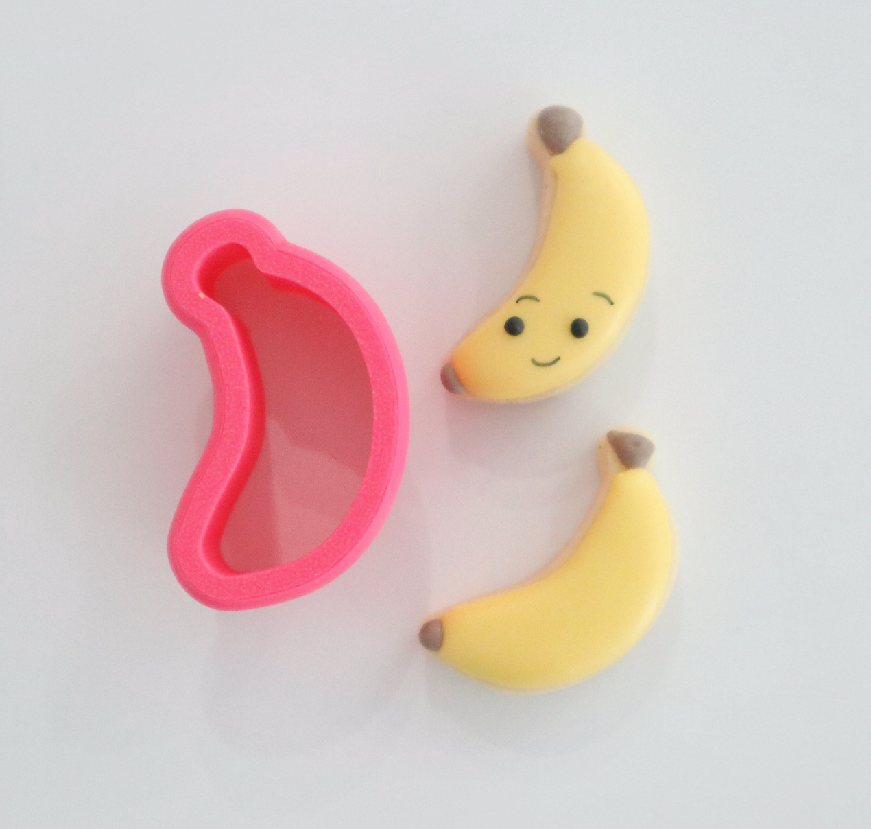 Teeny Tiny Banana STL Cookie Cutter File