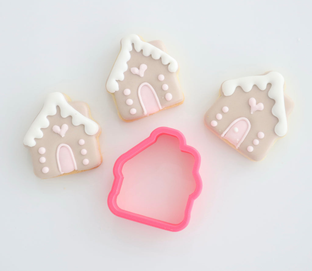 Teeny Tiny Gingerbread House STL Cookie Cutter File