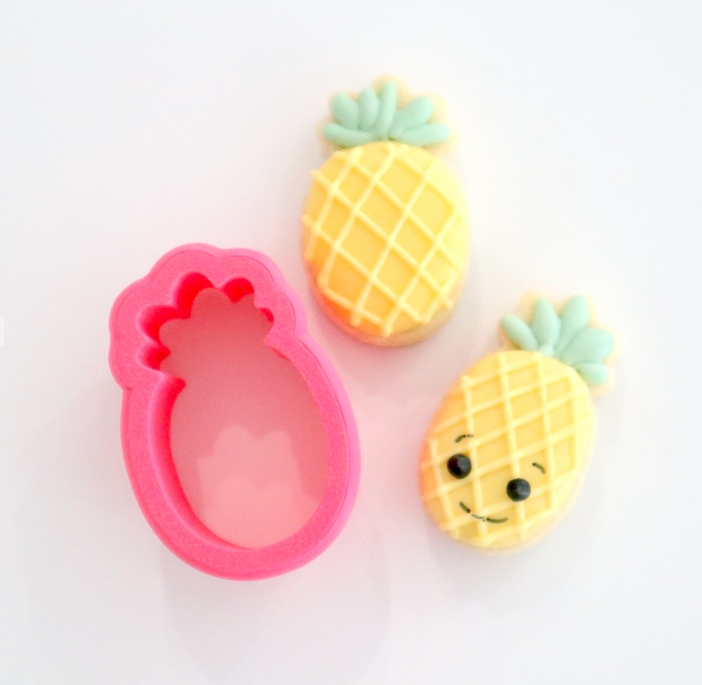 Teeny Tiny Pineapple STL Cookie Cutter File