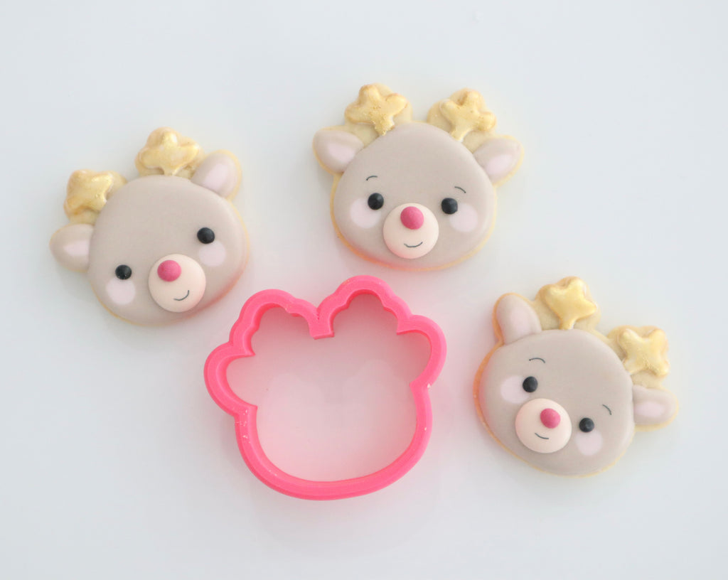 Teeny Tiny Rudolph STL Cookie Cutter Files