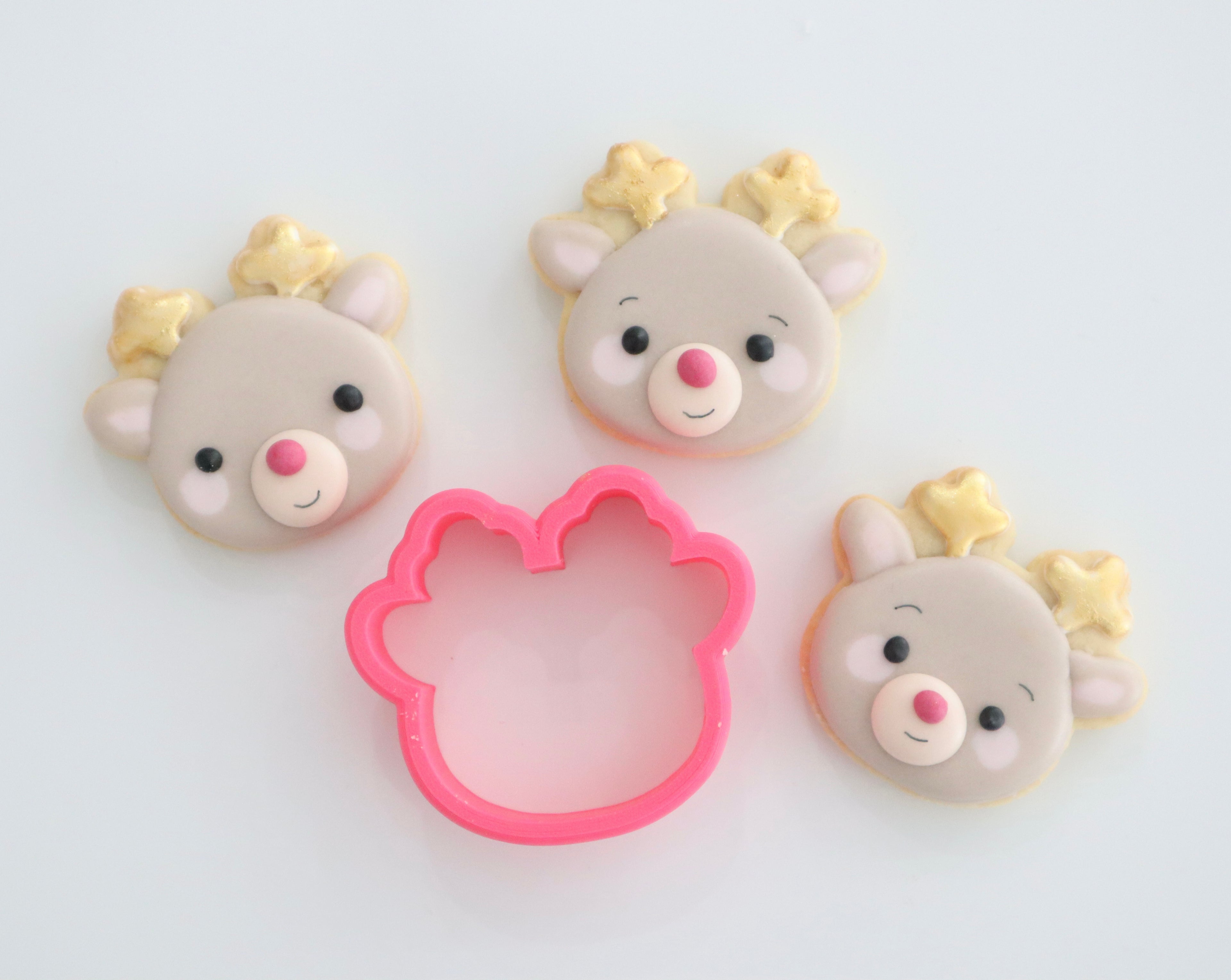 Teeny Tiny Rudolph STL Cookie Cutter Files