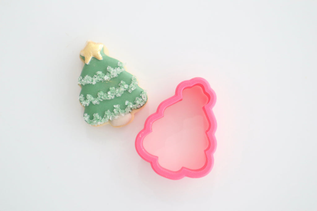 Teeny Tiny Christmas Tree STL Cookie Cutter Files