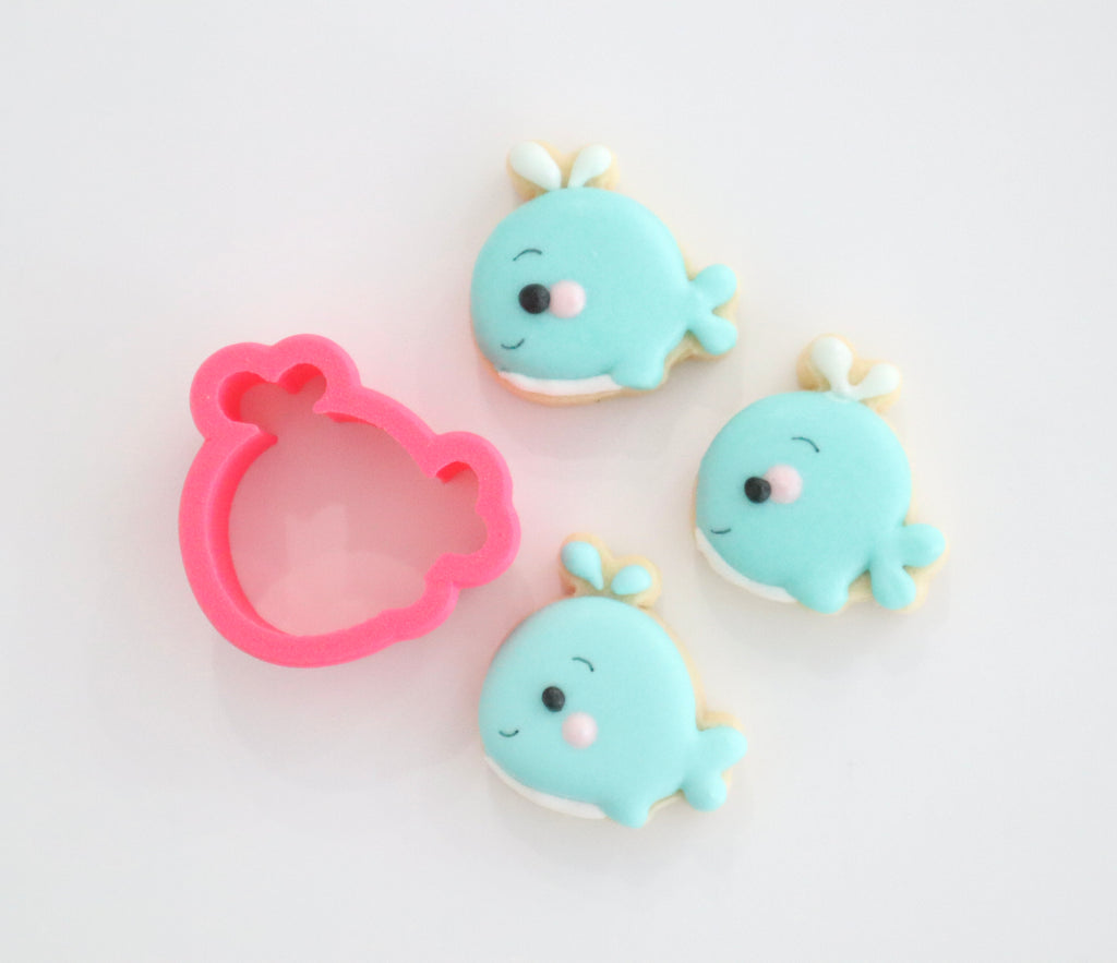 Teeny Tiny Whale STL Cookie Cutter File