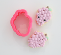 Teeny Tiny Grapes STL Cookie Cutter File