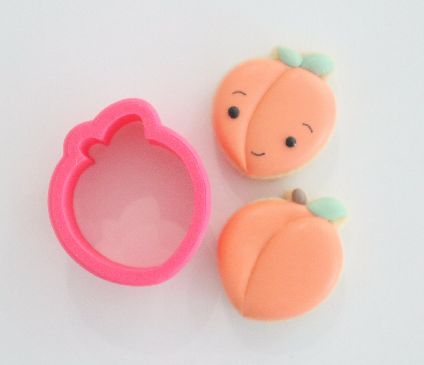Teeny Tiny Peach STL Cookie Cutter File