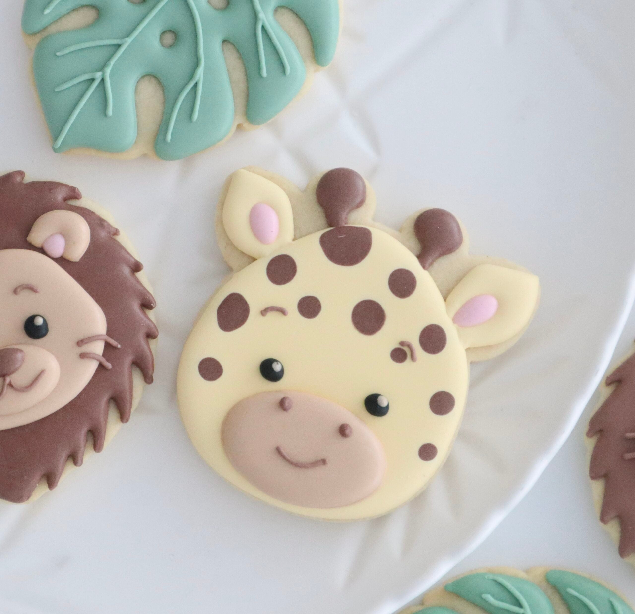 Giraffe Face STL Cookie Cutter File
