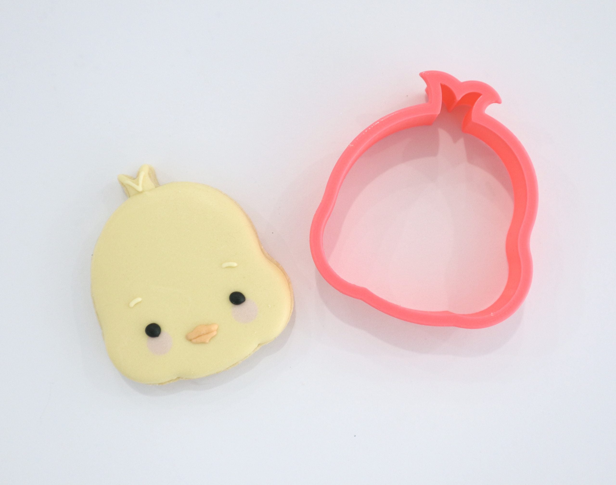 Chick Face regular STL Cookie Cutter File