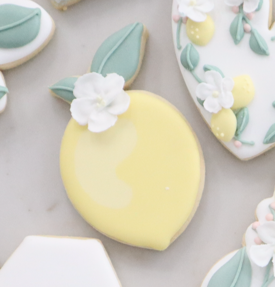 Lemon with Leaves STL Cookie Cutter File
