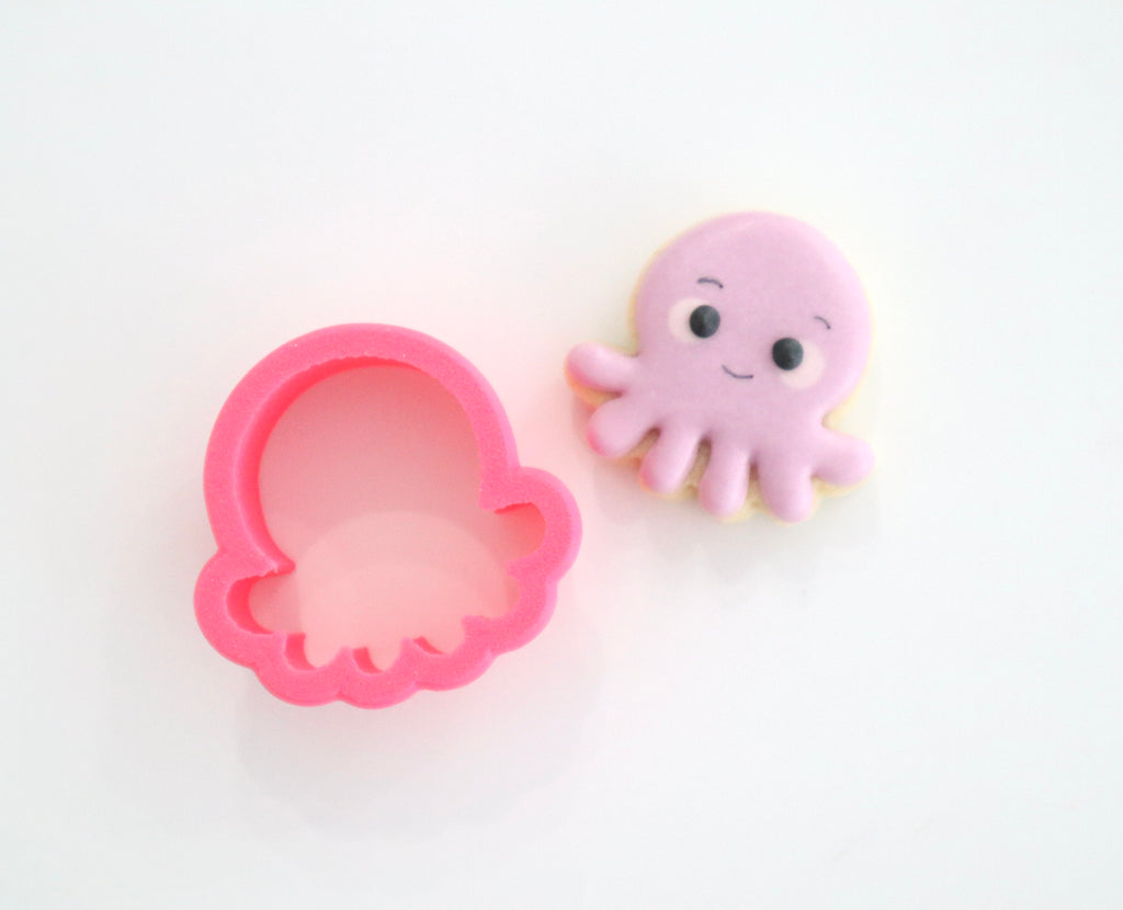 Teeny Tiny Octopus STL Cookie Cutter File