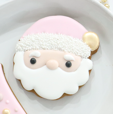 Rounded Face Santa STL Cookie Cutter File