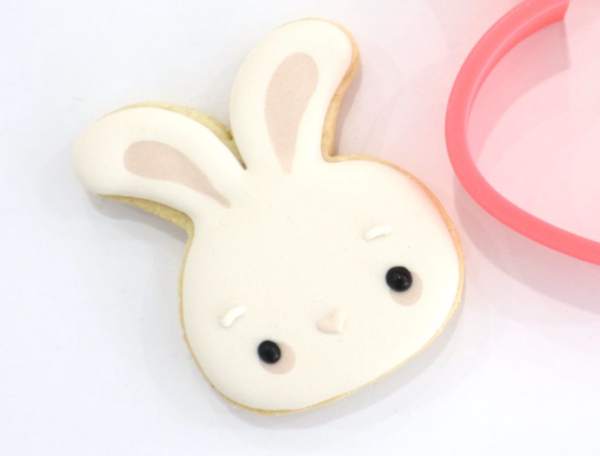 Small Rabbit Face STL Cookie Cutter File