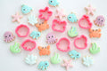 Teeny Tiny Set of 7 Ocean STL Cookie Cutter Files