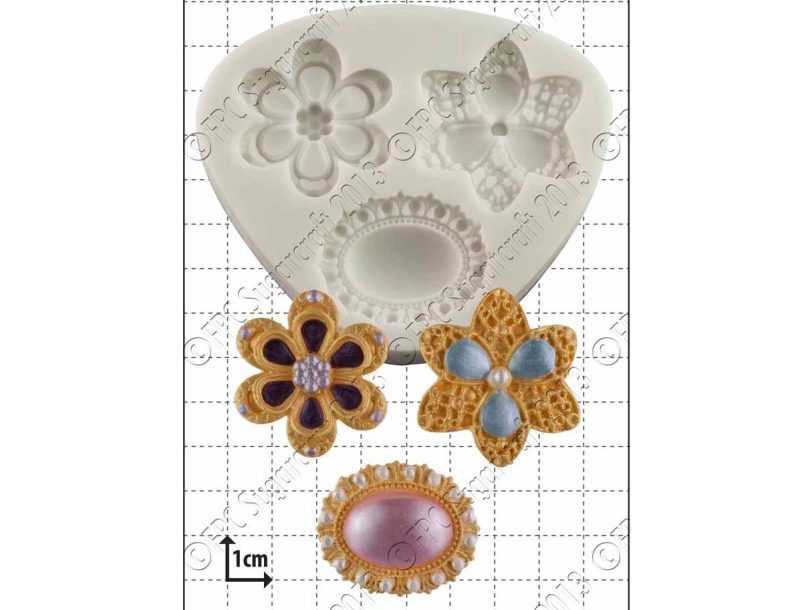Three Brooches Mould
