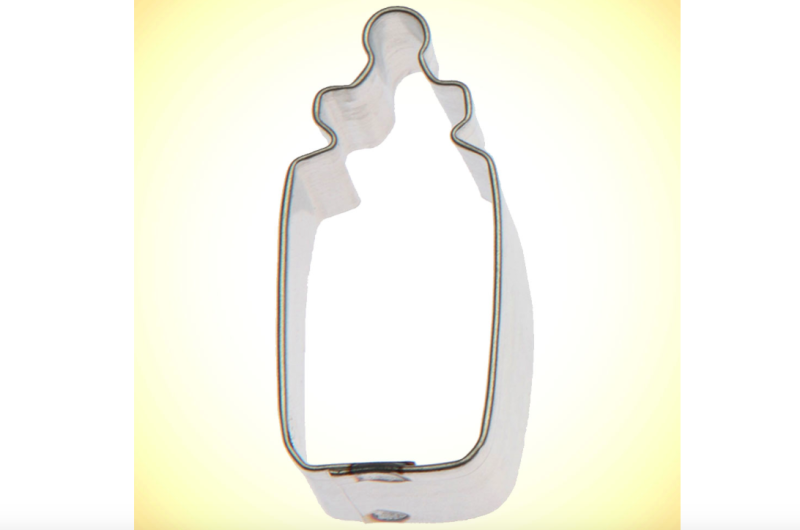 Mini Baby Bottle Cookie Cutter