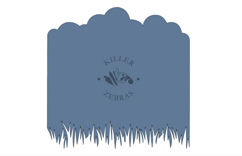 Killer Zebras - Cloud and Grass Line