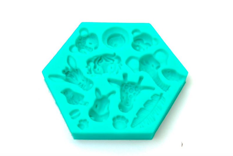 Jungle Animals Silicon Mould