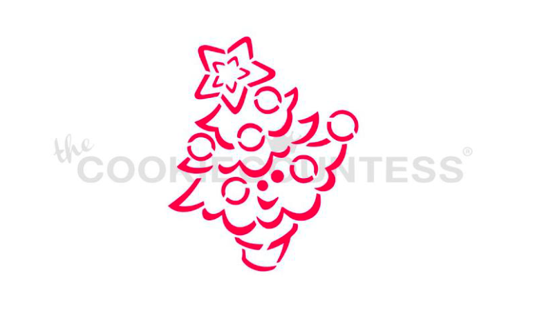 Cookie Countess 198 - Drawn with character cute christmas tree PYO