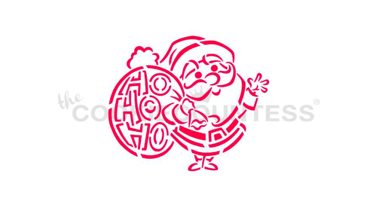 Cookie Countess 191 - Drawn with Character Ho Ho Ho Santa PYO