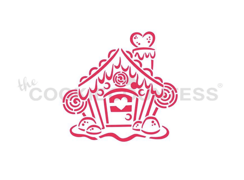 Cookie Countess 196 - Drawn with Character Gingerbread House PYO