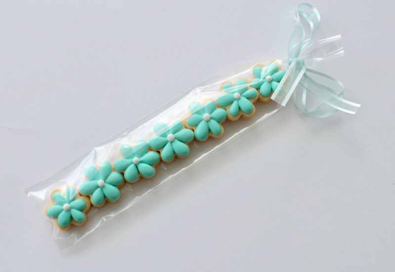 Long/skinny Food Grade Reseal Cookie Bags 40µm - 50mm x 250mm (Pack 100) - Image 2