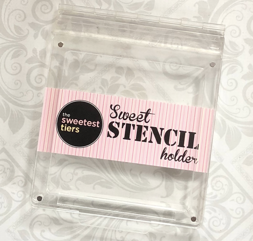 Sweet Stencil Holder Miss Biscuit
