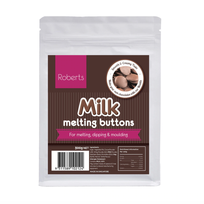 Milk Melting Buttons 300gm