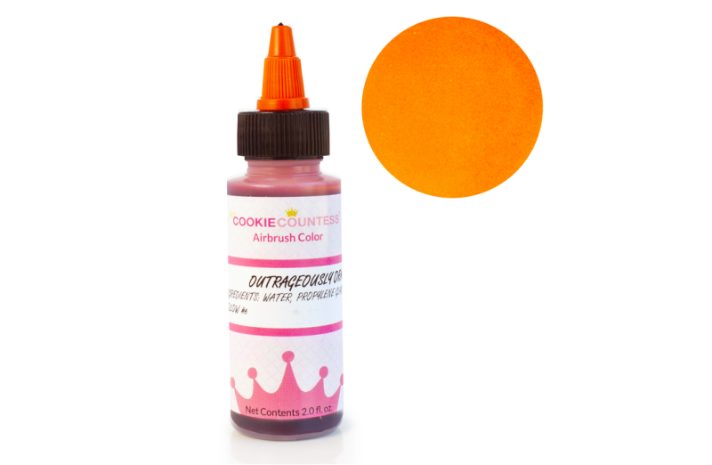 Outrageously Orange - Cookie Countess A283 Airbrush Colour