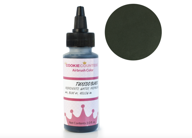 Tuxedo Black - Cookie Countess A296 Airbrush Colour