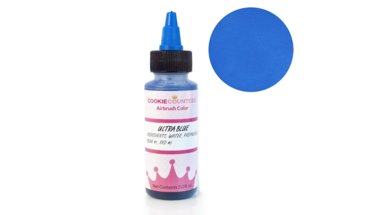 Ultra Blue - Cookie Countess Airbrush Colour