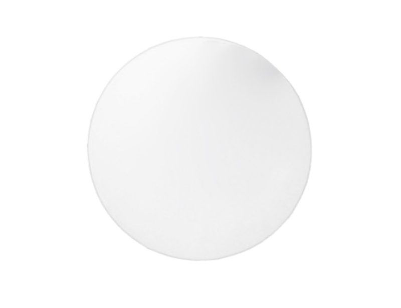 Loyal Masonite 10in White Round Cake Board