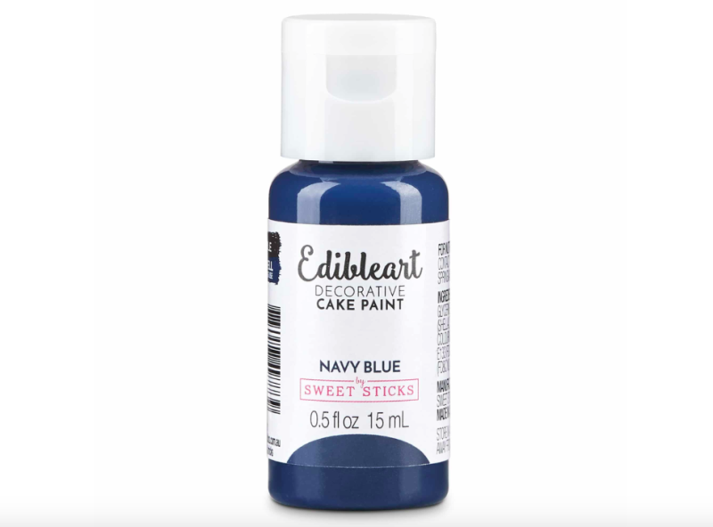 Edible Art Decorative Paint Navy 15ml