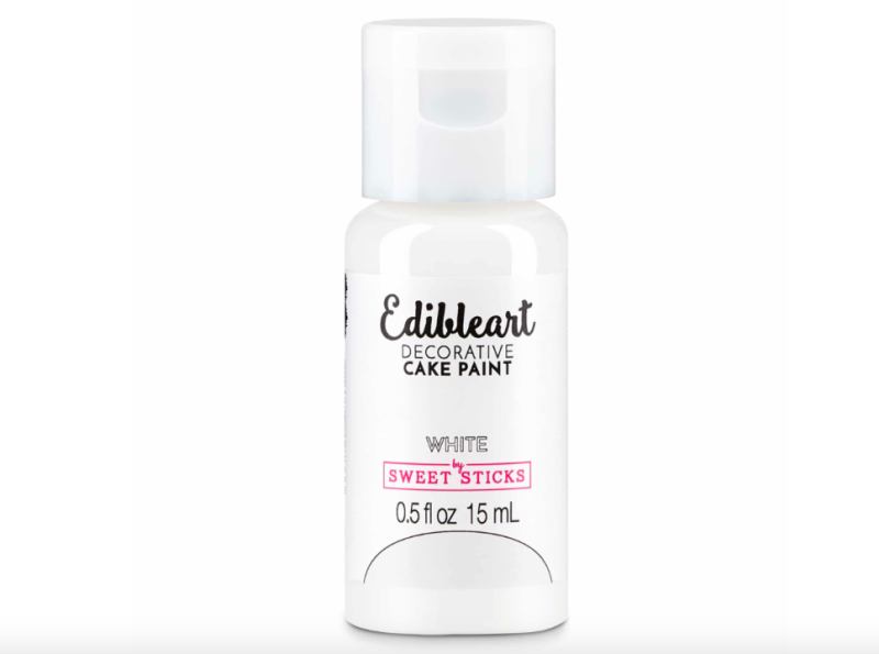 White Edible Art Decorative Paint 15ml