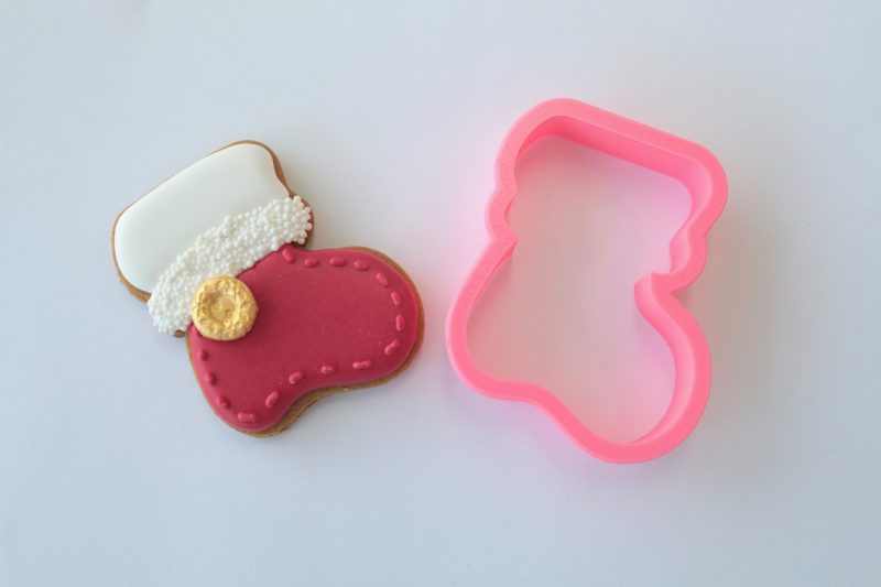 Miss Biscuit Christmas Stocking Cutter