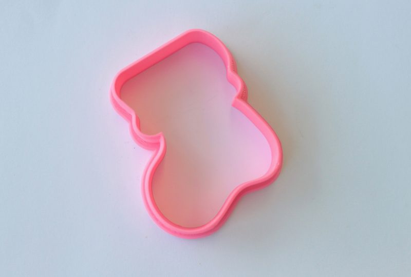 Miss Biscuit Christmas Stocking Cutter - Image 3