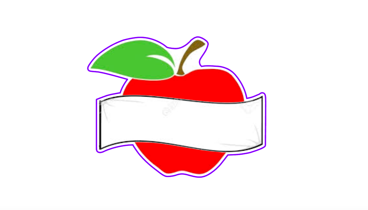 Apple Banner 01 Truly Mad Plastics Cutter Miss Biscuit