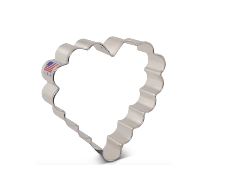 Ann Clark Scalloped Heart Cookie Cutter