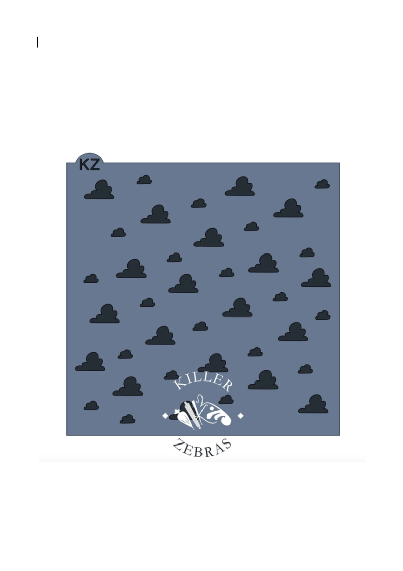Killer Zebras - Cartoon Clouds
