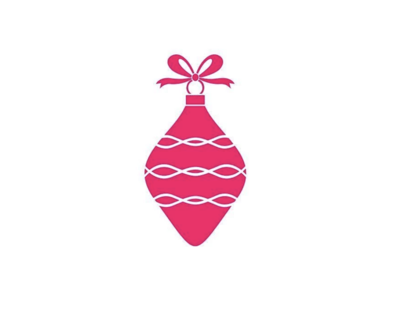 Cookie Countess 283 - Ornament with Bow