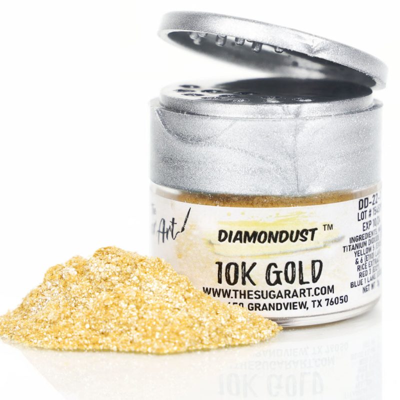 10K Gold Diamondust